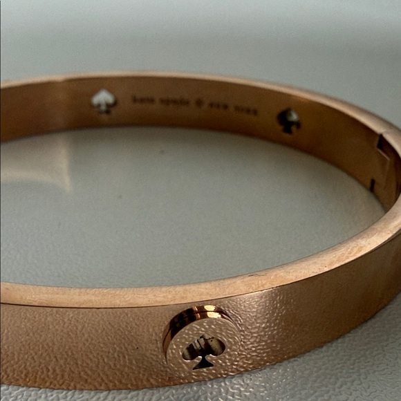 Kate Spade Rose Gold Hinged Bracelet - Picture 4 of 5